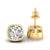 yellow gold wedding earrings - diamondrensu