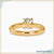 moissanite solitaire ring - diamondrensu
