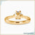 moissanite solitaire ring - diamondrensu