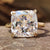 cushion rensu cut moissanite ring cushion rensu cut moissanite ring