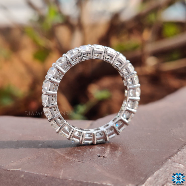 moissanite wedding bands - diamondrensu