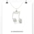 white gold wedding pendant - diamondrensu