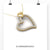 gold heart pendant - diamondrensu