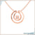 white gold wedding pendant - diamondrensu