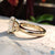 moissanite solitaire ring - diamondrensu