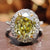 canary yellow oval engagement ring canary yellow oval engagement ring