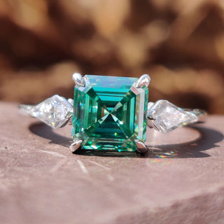 moissanite ring - diamondrensu