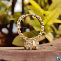pave setting ring