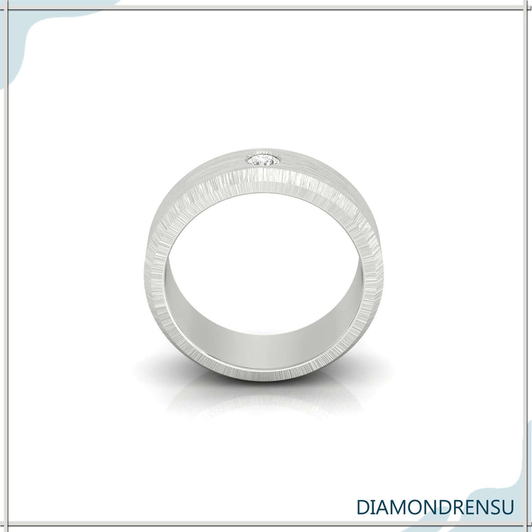 unique moissanite engagement rings - diamondrensu