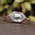 hexagon rose cut moissanite ring - diamondrensu hexagon rose cut moissanite ring - diamondrensu