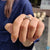 moissanite wedding ring