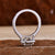 cathedral set engagement ring