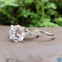 moissanite bridal sets - diamondrensu