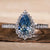 blue diamond ring blue diamond ring