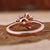 rose gold engagement ring