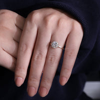 halo engagement ring