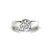 moissanite engagement rings - diamondrensu