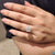 handmade moissanite ring