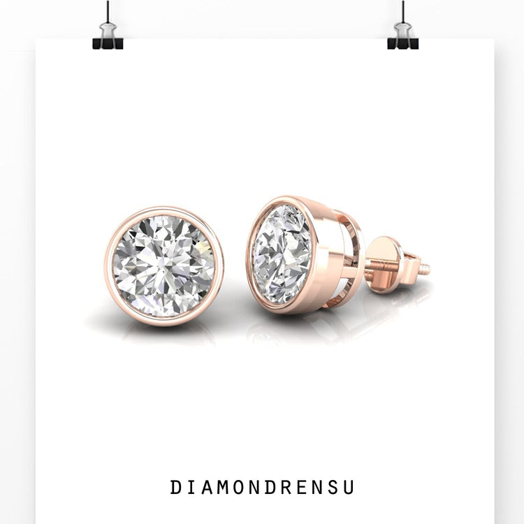 round brilliant cut moissanite - diamondrensu