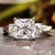 three stones moissanite engagement ring three stones moissanite engagement ring