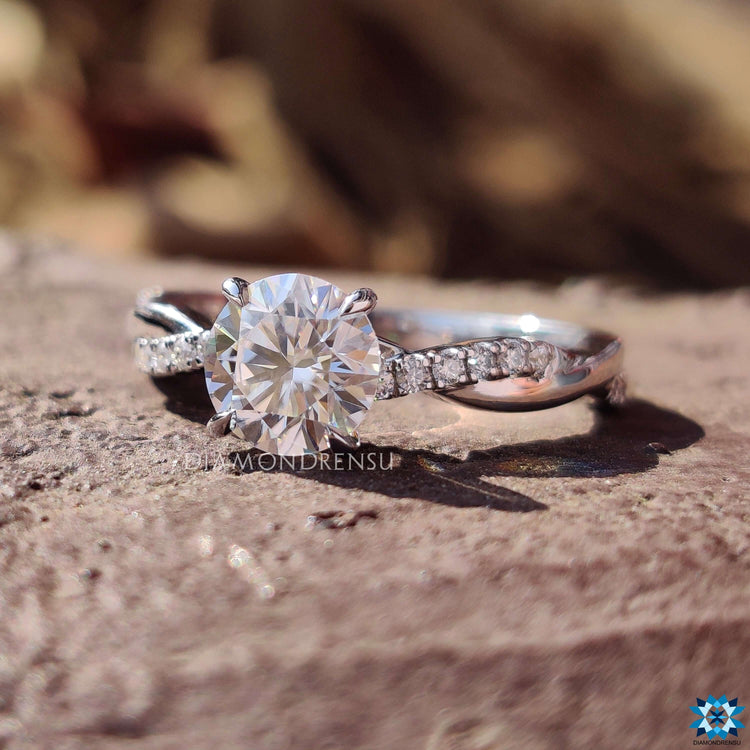 twisted wedding band - diamondrensu