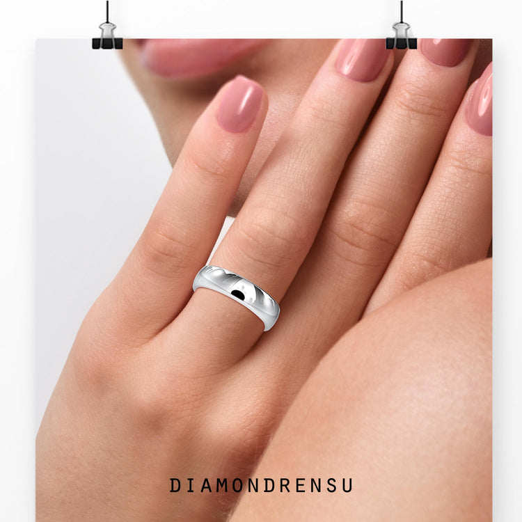 moissanite wedding bands - diamondrensu