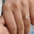 moissanite engagement ring