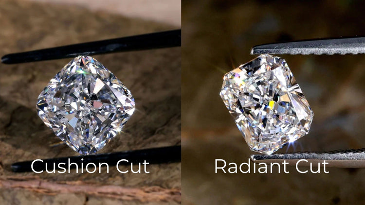 Cushion vs Radiant Cut: Which Diamond Shape Is Right for You?