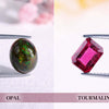 October's Birthstones: Opal and Tourmaline
