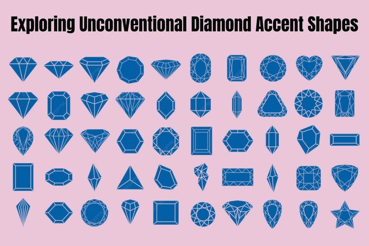 Exploring Unconventional Diamond Accent Shapes