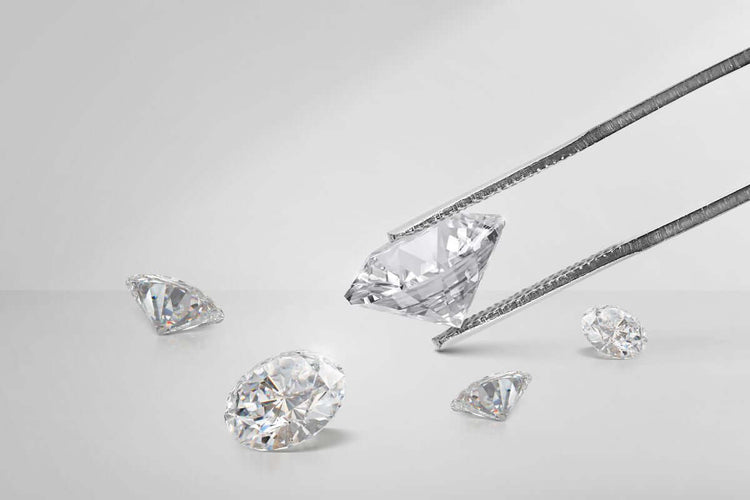 I Color Diamond Close Up View