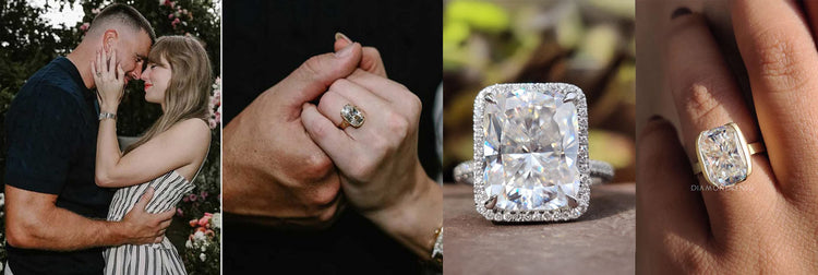 Taylor Swift’s Engagement Ring: A Vintage-Inspired Cushion Cut Masterpiece - Available in Australia