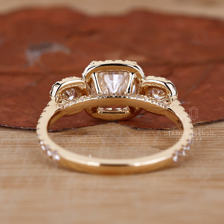 Buy Engagement ring offered with customise ring option.
