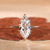 6 claw prong setting for secure and stylish engagement ring designs.

