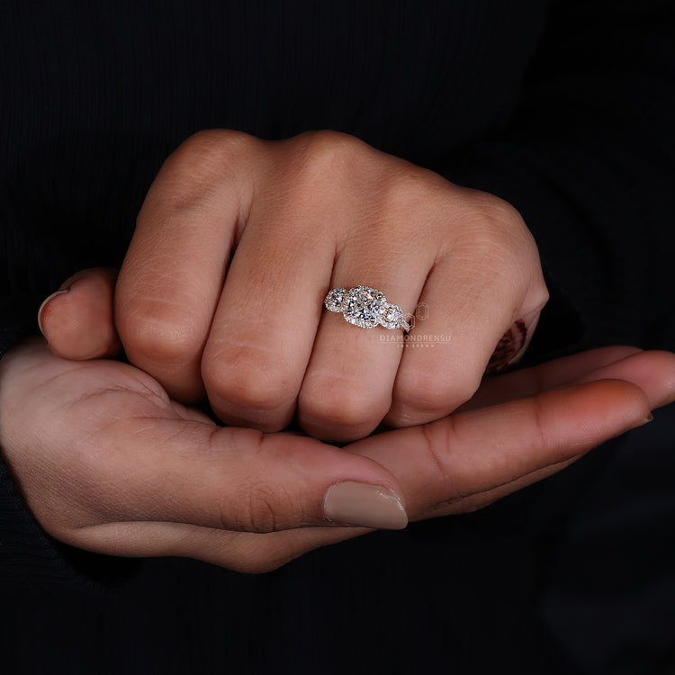 Customise ring made using Lab Grown Diamond.
