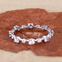 Buy wedding band with round diamond wedding band.
