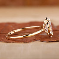 Handmade jewellery with marquise cut diamond stones.
