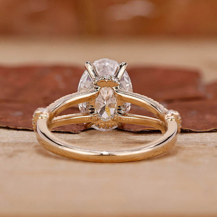 Buy Engagement ring in split shank engagement ring style.
