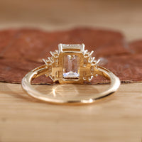 Buy Engagement ring with 7 stone engagement ring.
