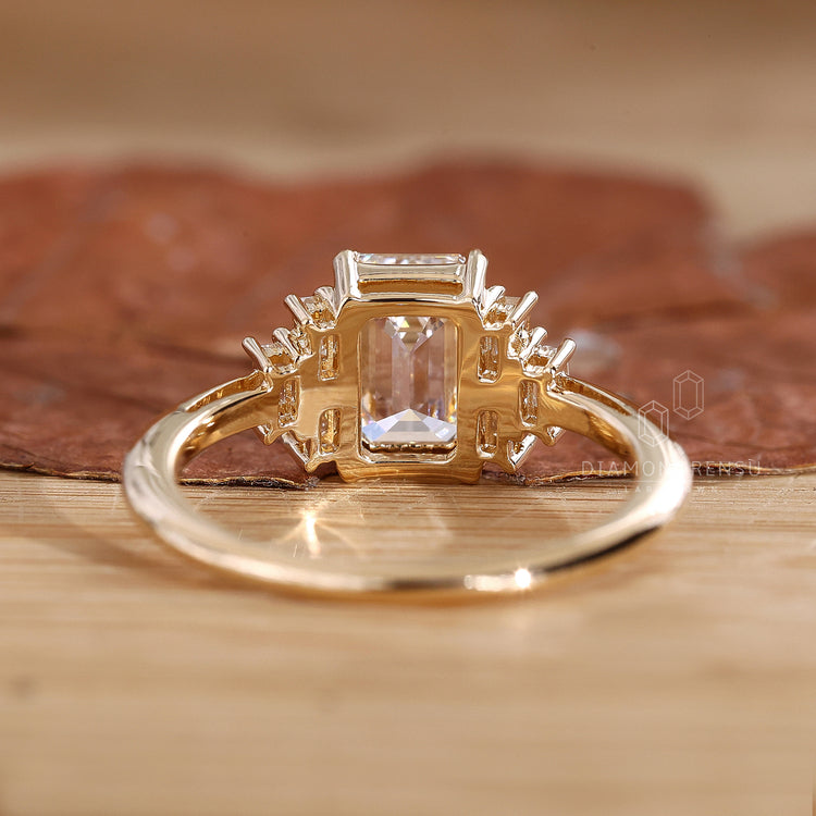 Buy Engagement ring with 7 stone engagement ring.
