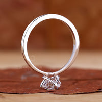 Customise ring with your choice of diamond and setting.

