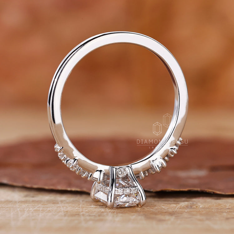 Lab Grown Diamond in IGI certified setting.
