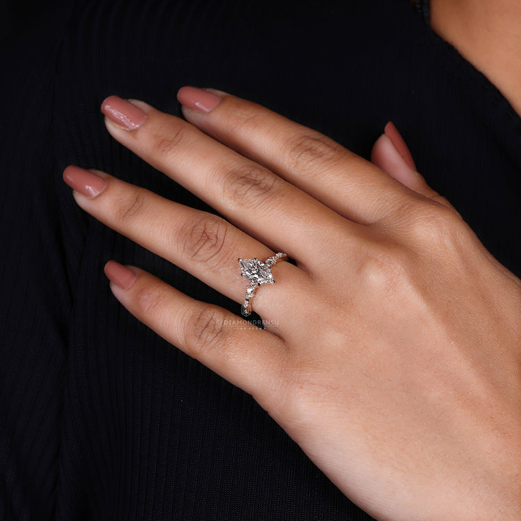 Customise ring made using Lab Grown Diamond.
