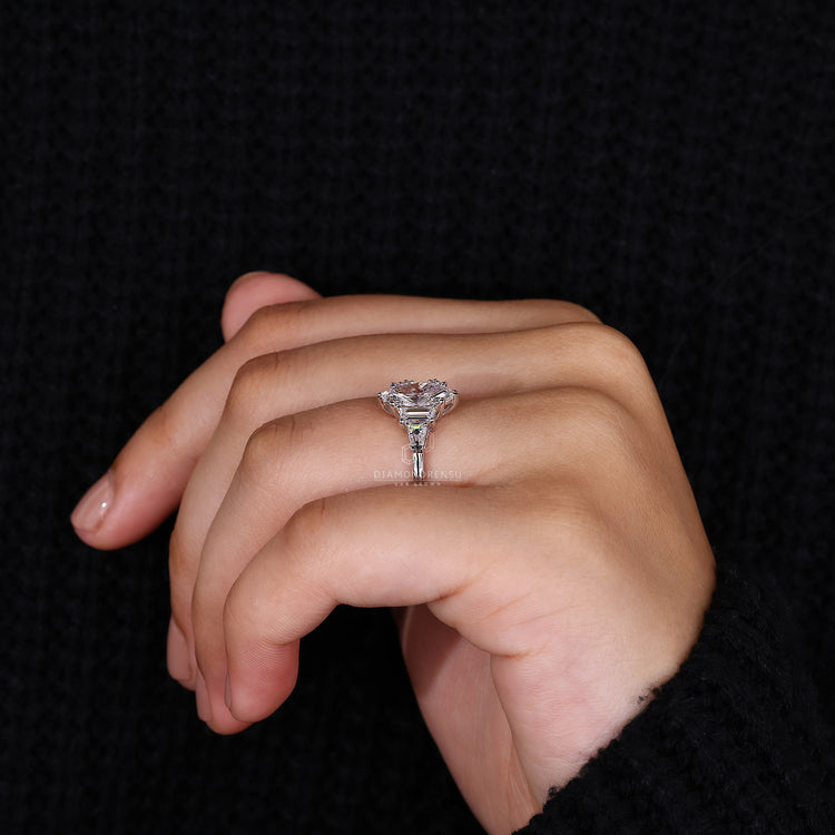 IGI certified 5 stone diamond ring.
