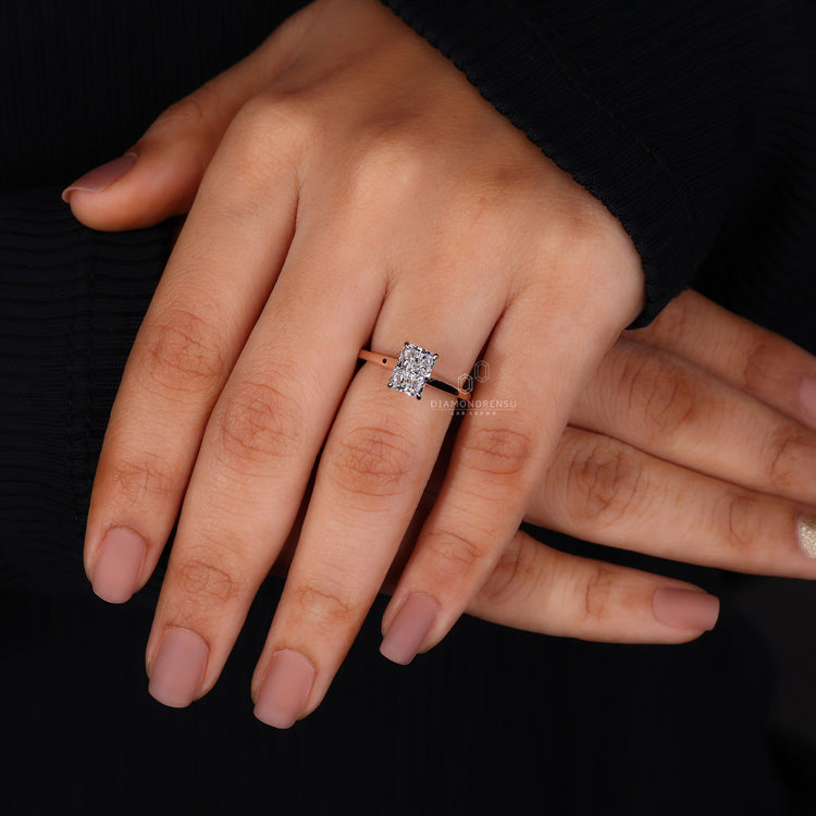 Customise ring with your choice of stone and metal.
