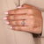 IGI certified muse setting ring made.
