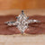 Dutch Marquise Engagement Ring with bridge accent setting.
