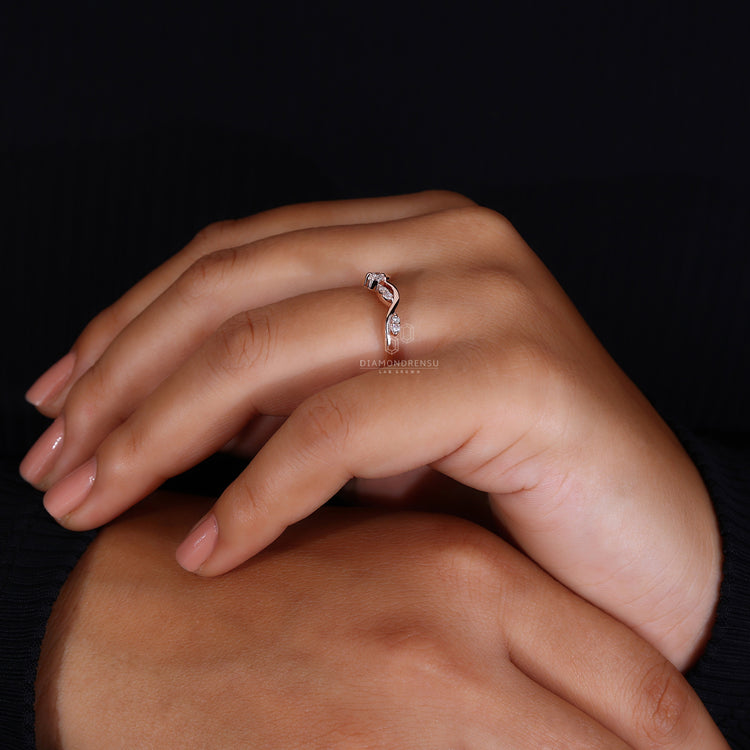 Stackable wedding band and handmade jewelry.