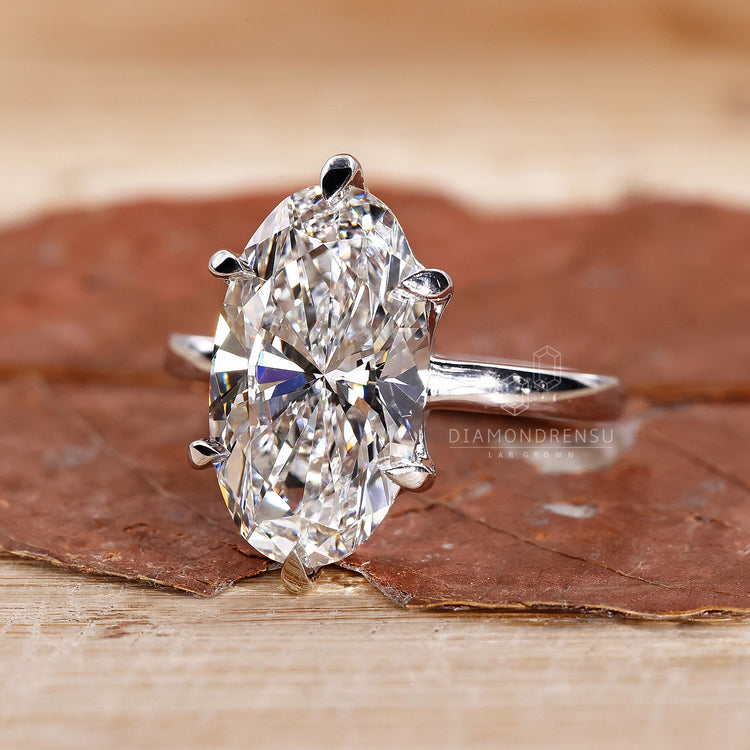 Simple diamond ring paired with white gold ring.
