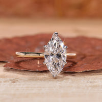 Timeless solitaire engagement ring crafted with precision.